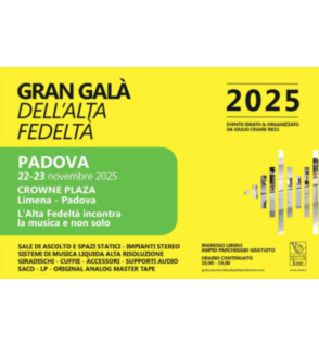 Manger Audio bei Audio Graffiti – Gran Galà dell’Alta Fedeltà 2025 in Padua